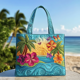 Baia di Ibisco Borsa Tote Trapuntata