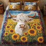 Set di Biancheria da Letto Trapuntata 3 Pezzi Fascino dell'Altopiano