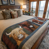 Bagliore delle Highlands Runner da Letto Trapuntato
