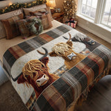 Radici delle Highlands Runner da Letto Trapuntato
