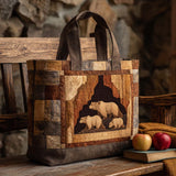 Sentieri delle Highland Borsa Tote Trapuntata