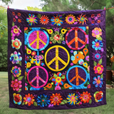 Viola Hippie Coperta Trapuntata