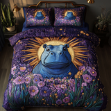 Set di Biancheria da Letto Trapuntata 3 Pezzi Rifugio di Hippo