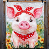 Paradiso dei Maiali Coperta Trapuntata