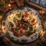 Bagliore delle Feste Tappeto Rotondo