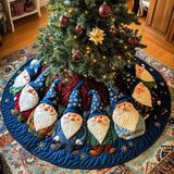 Avventure delle Feste degli Gnomi Copri Base per Albero di Natale Trapuntato