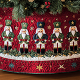 Guardie delle Feste Copri Base per Albero di Natale Trapuntato
