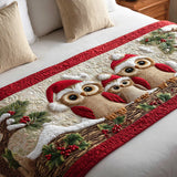 Gufo della Notte Santa Runner da Letto Trapuntato