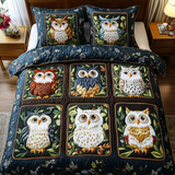 Set di Biancheria da Letto Trapuntata 3 Pezzi Rifugio di Hoot