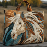 Cavallo delle Leggende Borsa Tote Trapuntata