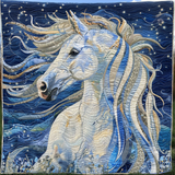 Orizzonti Selvaggi del Cavallo Coperta Trapuntata