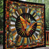 Totem del Colibrì Coperta Trapuntata