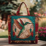 Alba del Colibrì Borsa Tote Trapuntata