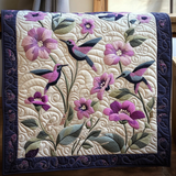 Giardino di Colibrì Coperta Trapuntata