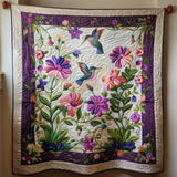 Giardino di Colibrì Coperta Trapuntata