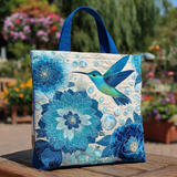 Bagliore del Colibrì Borsa Tote Trapuntata