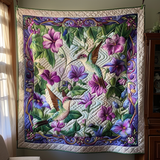 Paradiso del Colibrì Coperta Trapuntata