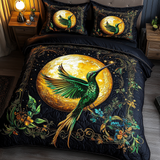 Set di Biancheria da Letto Trapuntata 3 Pezzi Ali del Colibrì