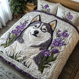 Set di Biancheria da Letto Trapuntata 3 Pezzi Atmosfere del Husky