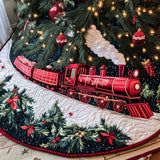 Sogni Illuminati Copri Base per Albero di Natale Trapuntato