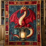 Drago Infernale Coperta Trapuntata