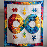 Puzzle dell'Infinito Coperta Trapuntata