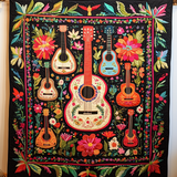 Festa degli Strumenti Quilt Artistico da Parete