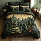 Into the Pines 3-Piece Quilted Bedding Set NCU0DV4749