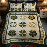Set di Biancheria da Letto Trapuntata 3 Pezzi Estro Irlandese