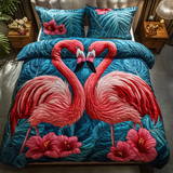 Set di Biancheria da Letto Trapuntata 3 Pezzi Isola di Flair