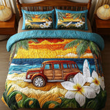 Set di Biancheria da Letto Trapuntata 3 Pezzi Isola di Woodie