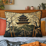 Sentiero Dorato della Pagoda Giapponese Federa Trapuntata