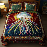 Set di Biancheria da Letto Trapuntata 3 Pezzi Sussurro di Jellyfish