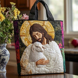 Gesù Stella Guida Borsa Tote Trapuntata