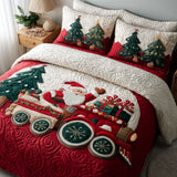 Set di Biancheria da Letto Trapuntata 3 Pezzi Natale Polare di Express