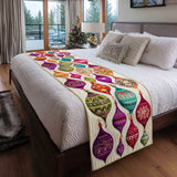 Splendore di Campanelli Runner da Letto Trapuntato