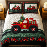 Set di Biancheria da Letto Trapuntata 3 Pezzi Giro di Jingle del Camion