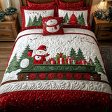 Set di Biancheria da Letto Trapuntata 3 Pezzi Natale Polare di Express