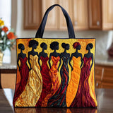 Spirito Nero Gioioso Borsa Tote Trapuntata