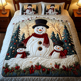 Set di Biancheria da Letto Trapuntata 3 Pezzi Gelo Gioioso