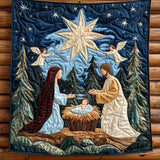 Gioiosa Natività Coperta Trapuntata