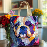 Colori del Cucciolo Gioioso Borsa Tote Trapuntata