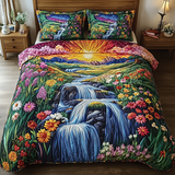 Set di Biancheria da Letto Trapuntata 3 Pezzi Sogno della Giungla