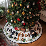 King Christmas Quilted Christmas Tree Skirt NCU0DV7994