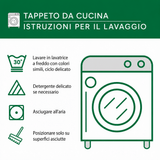 Vista sulla Montagna Tappeto da Cucina