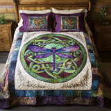 Set di Biancheria da Letto Trapuntata 3 Pezzi Ali di Knotted