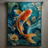 Sogno di Koi Coperta Trapuntata