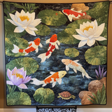 Giardino di Koi Coperta Trapuntata