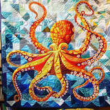 Danza del Kraken Coperta Trapuntata