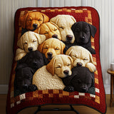 Amore per il Labrador Coperta Trapuntata